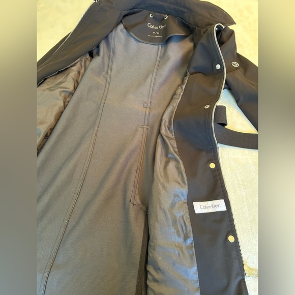 Black Calvin Klein Spring/Rain Jacket - Picture 5 of 6